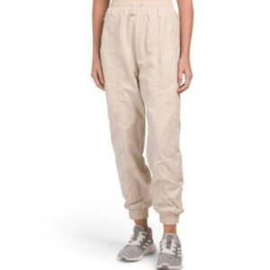 WILO The Label Women’s Size Small Clay Soft Beige Nylon Athletic Pants Joggers